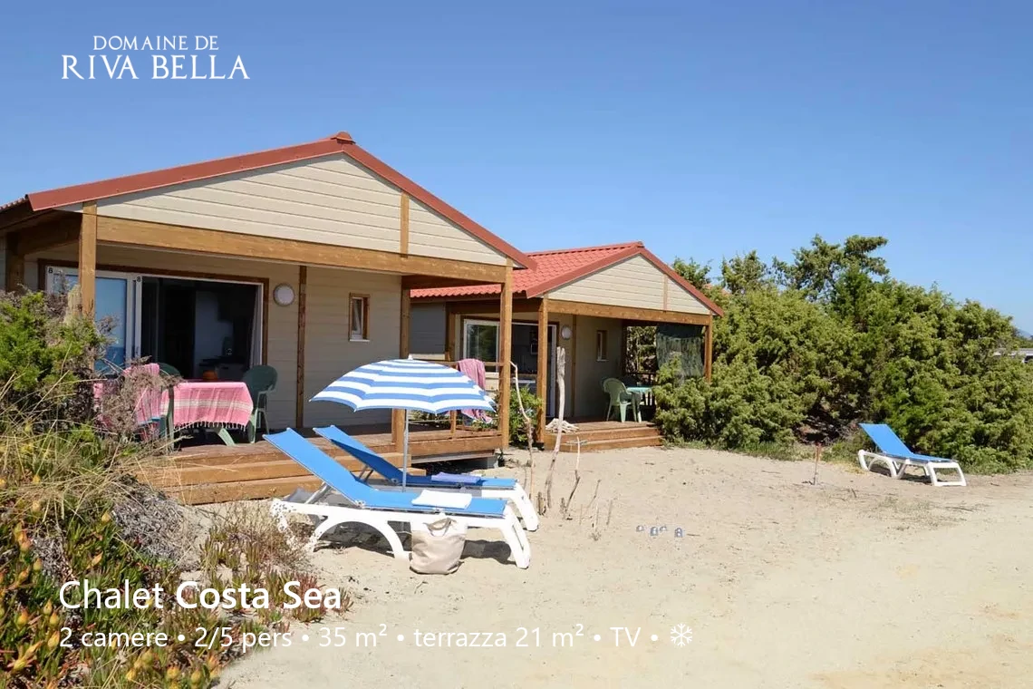 Location naturiste Corse - Chalet Costa Sea 02